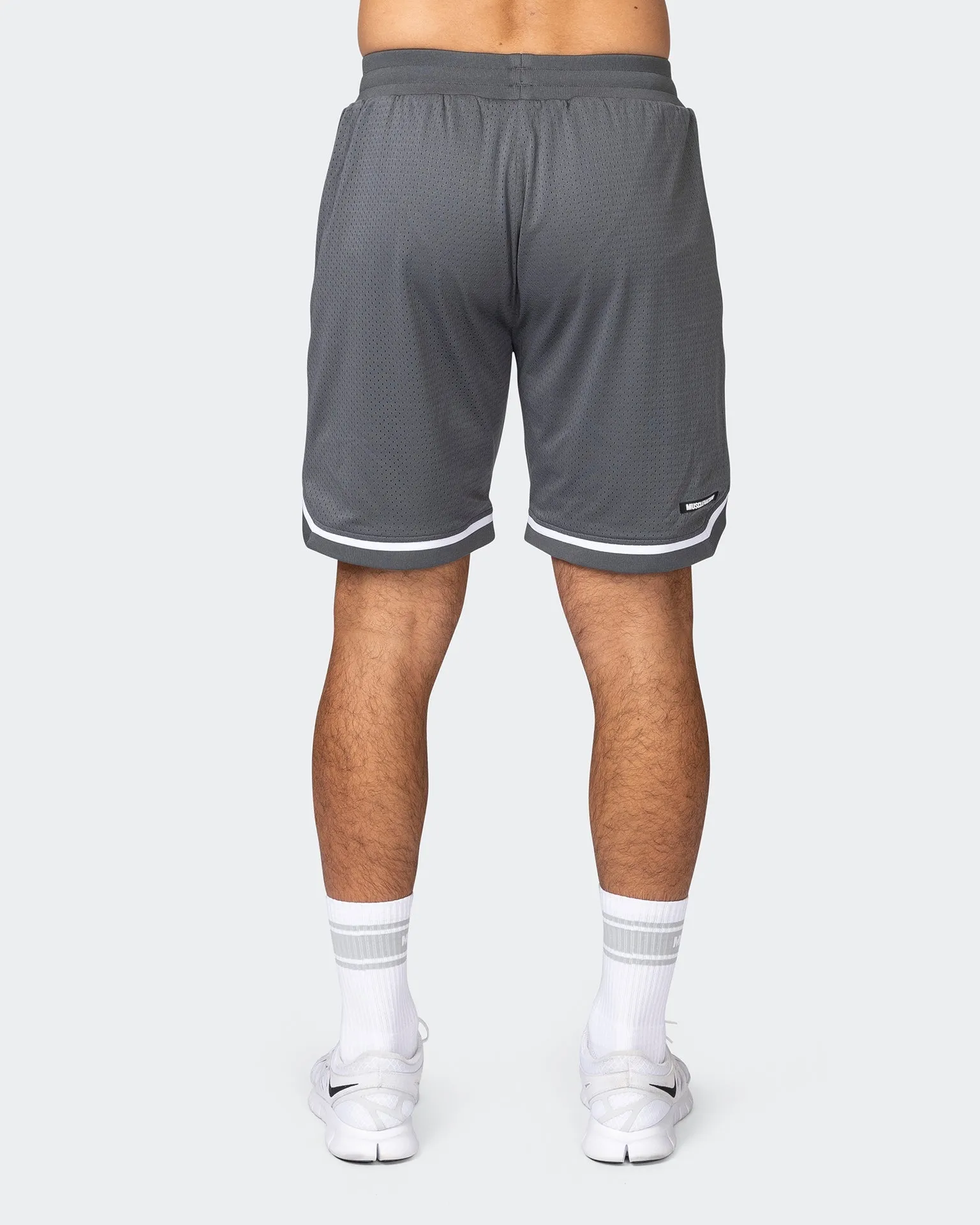 Mens 8" Basketball Shorts - Tornado