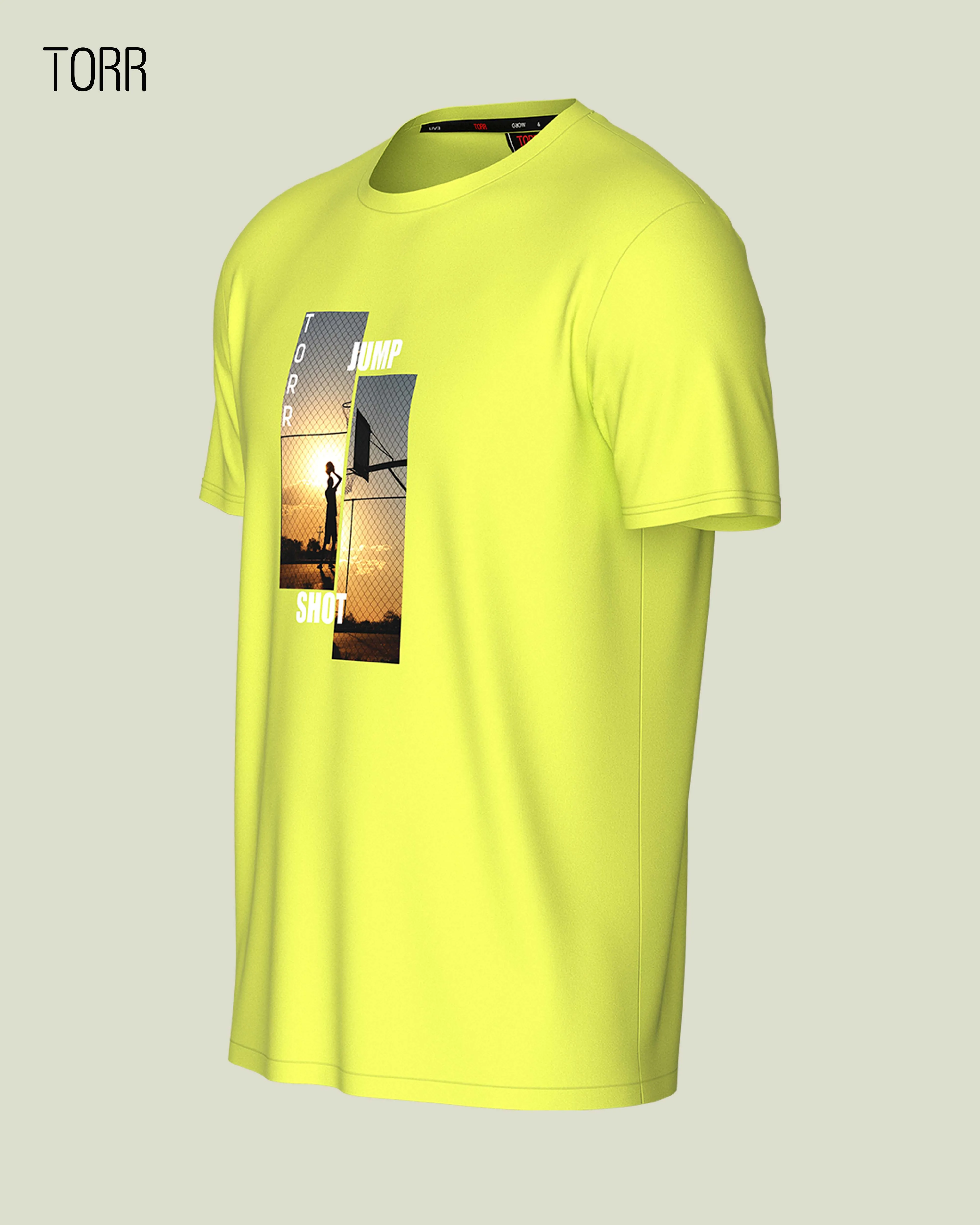 Men's Activewear T-shirt | Lime
