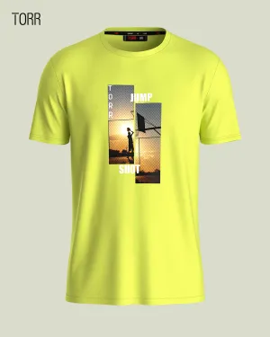 Men's Activewear T-shirt | Lime