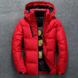 Men's White Duck Down Jacket