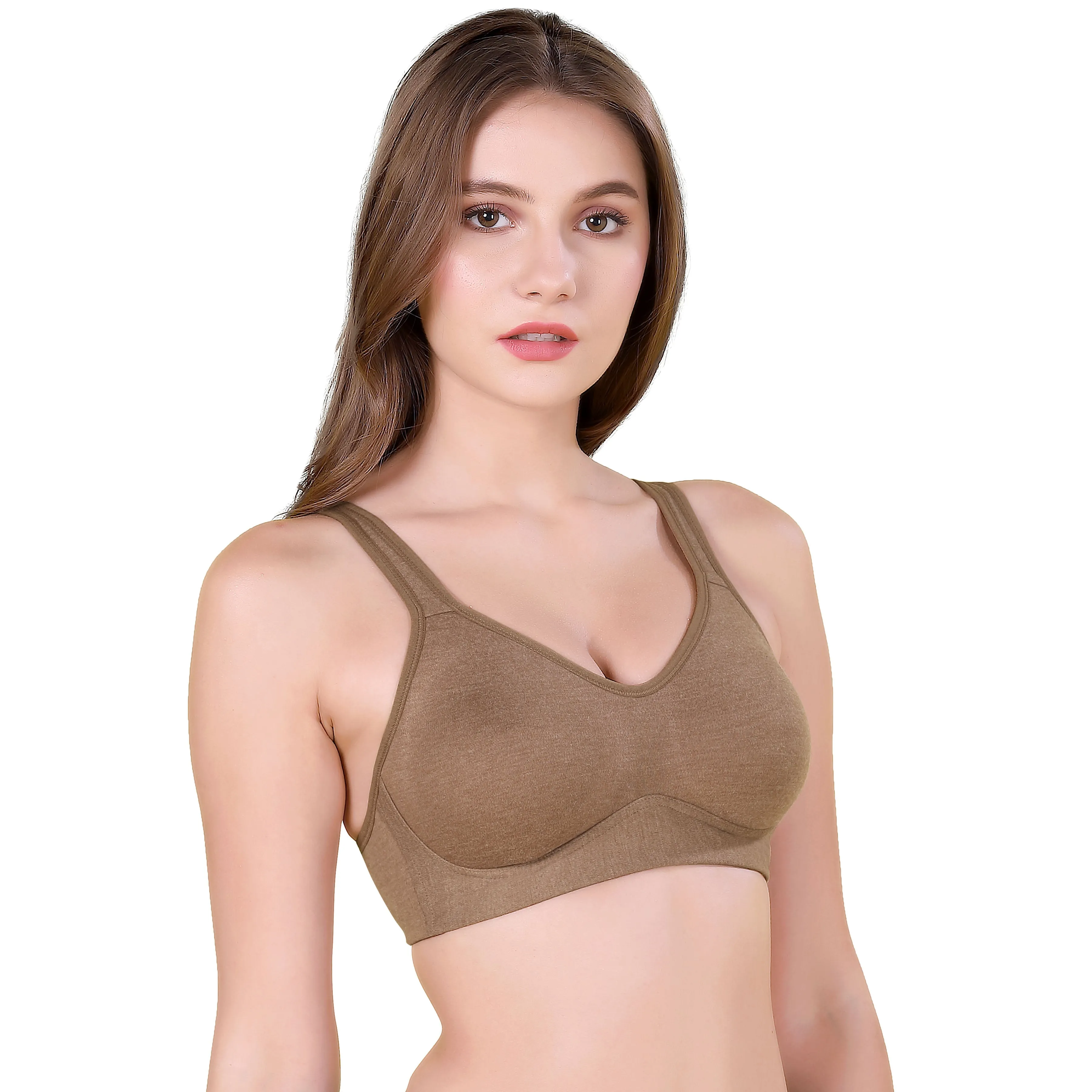 MINIMISER BRA / C & D CUP / NON-PADDED / NON-WIRED / DAILY WEAR / FULL CUP BRA