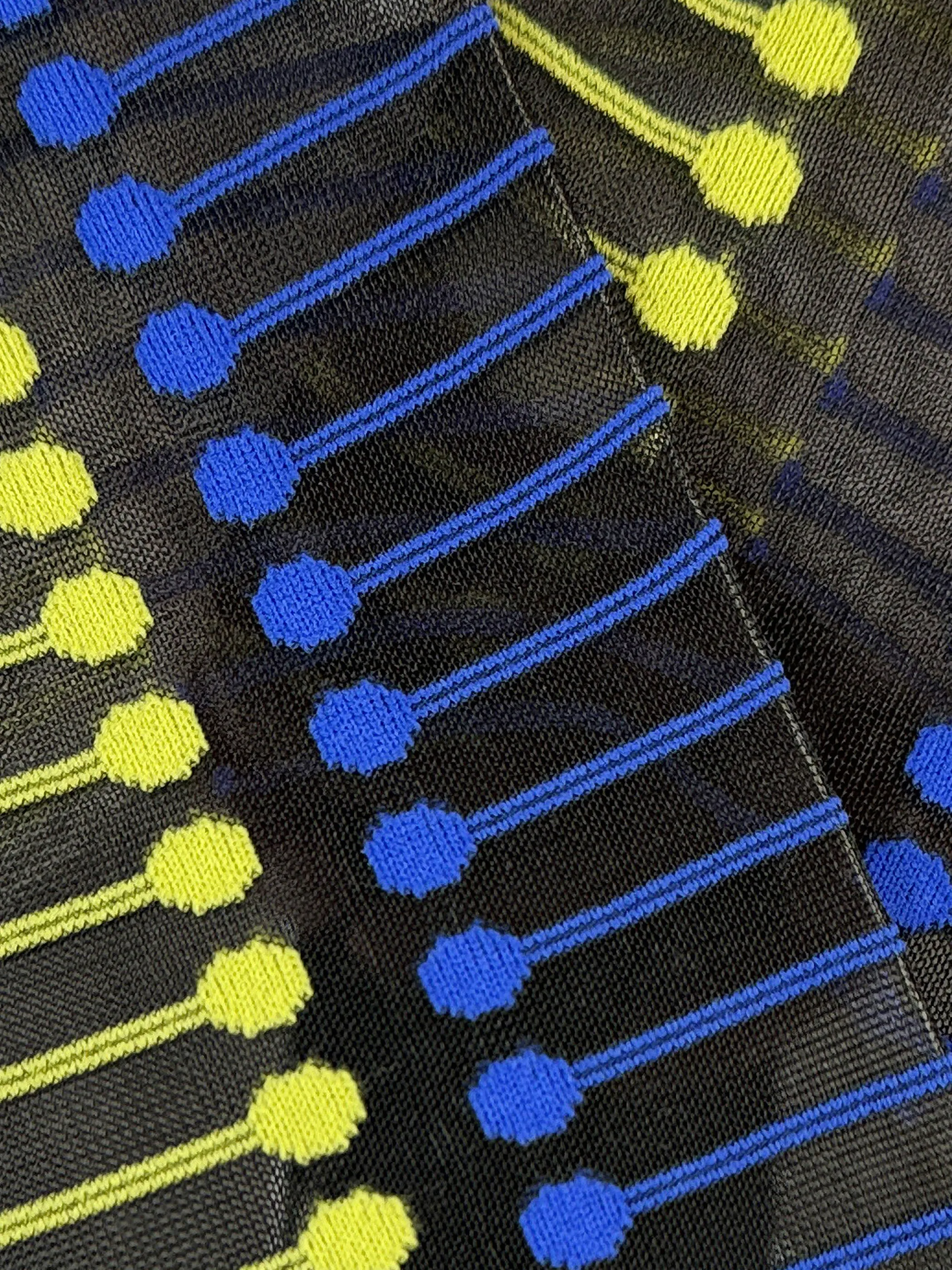Neon Tulle Sock