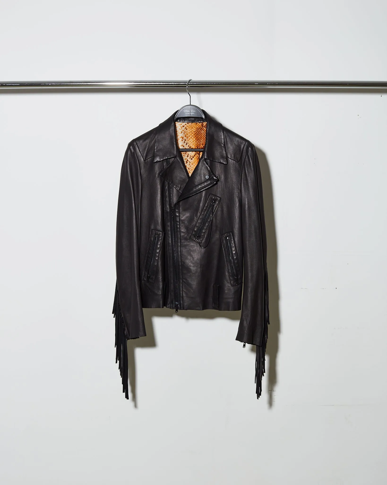 NUMBER (N)INE ARCHIVE LEATHER JACKET