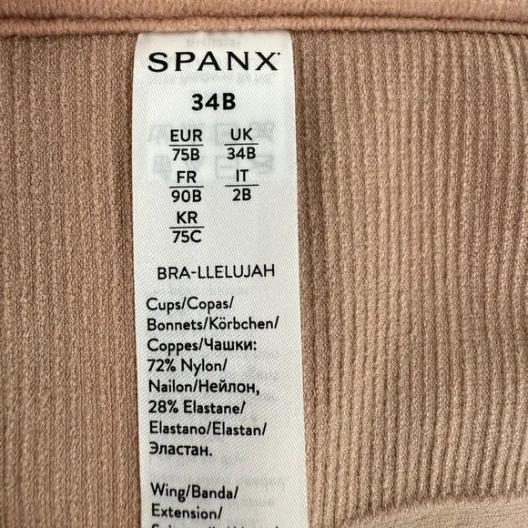 NWT SPANX Bra-llelujah Lightly Lined Wireless Bra