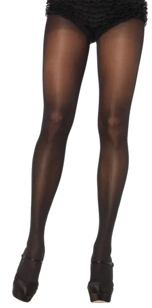 Opaque Sheer To Waist Tights Costume