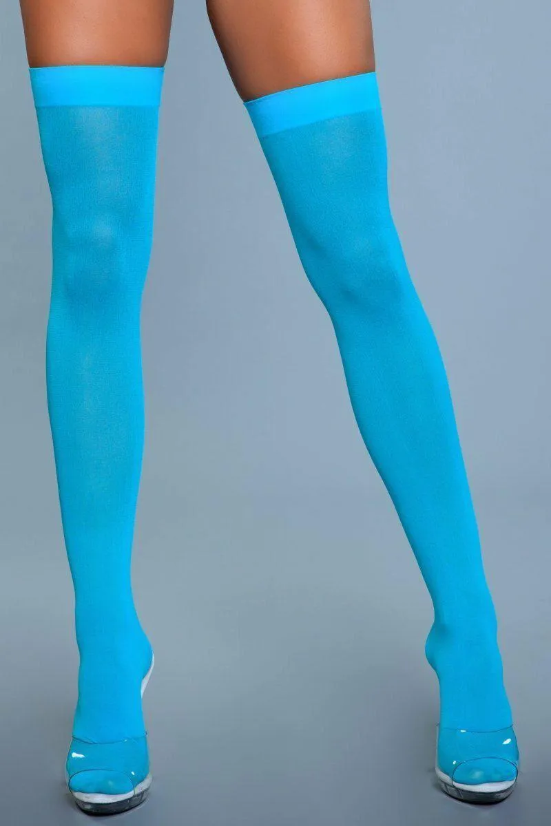 Opaque Thigh Highs