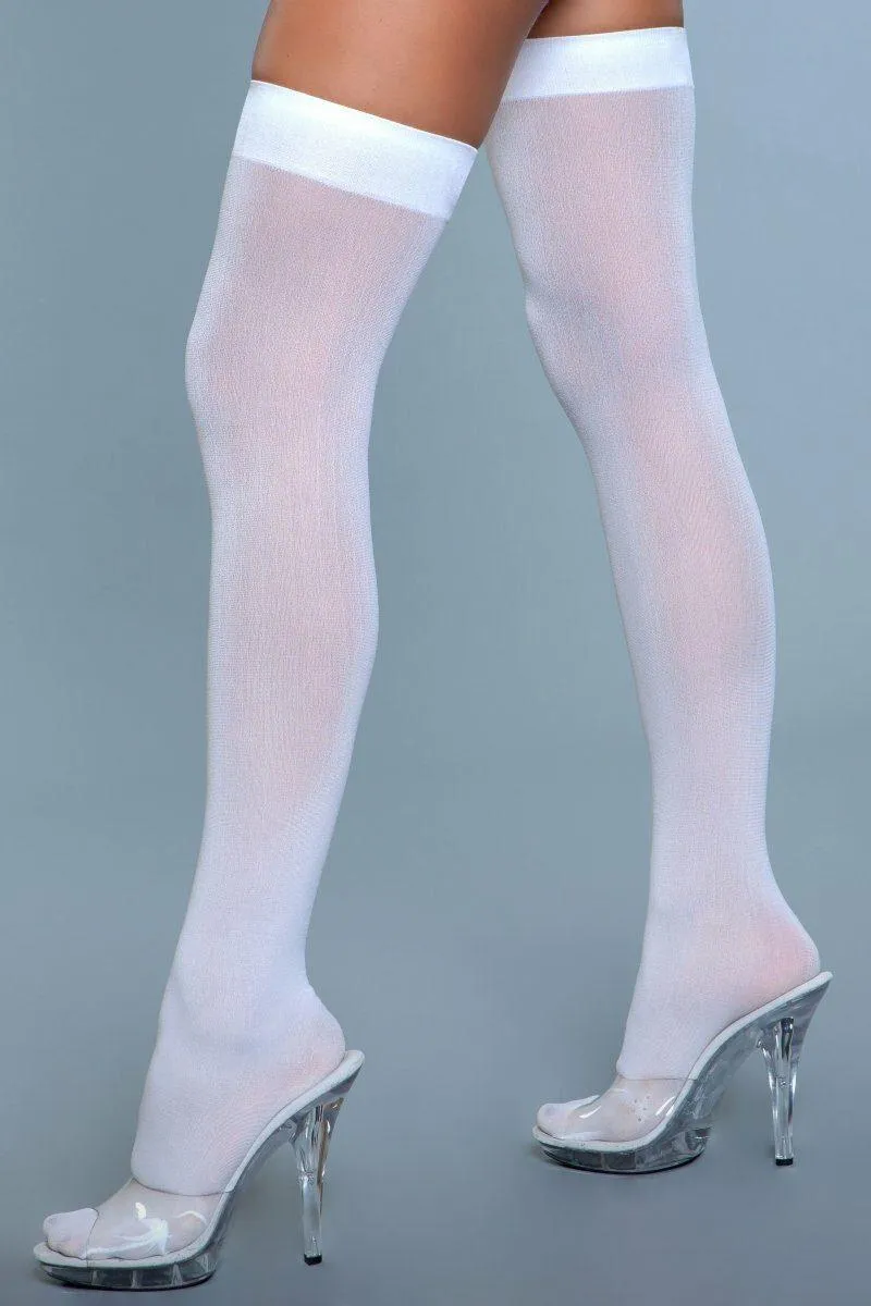 Opaque Thigh Highs