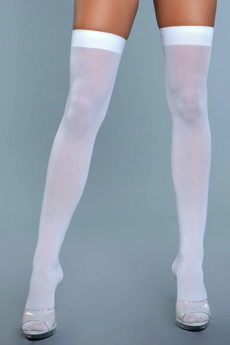Opaque Thigh Highs