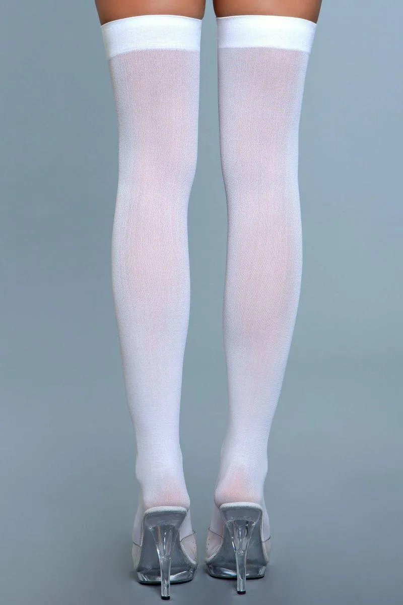 Opaque Thigh Highs