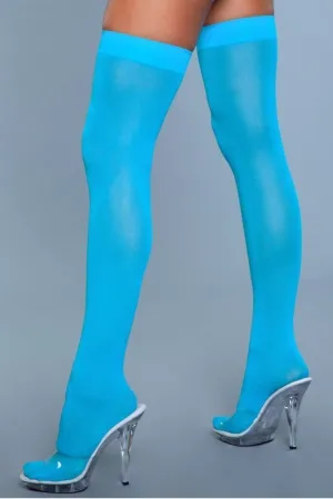 Opaque Thigh Highs