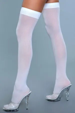 Opaque Thigh Highs