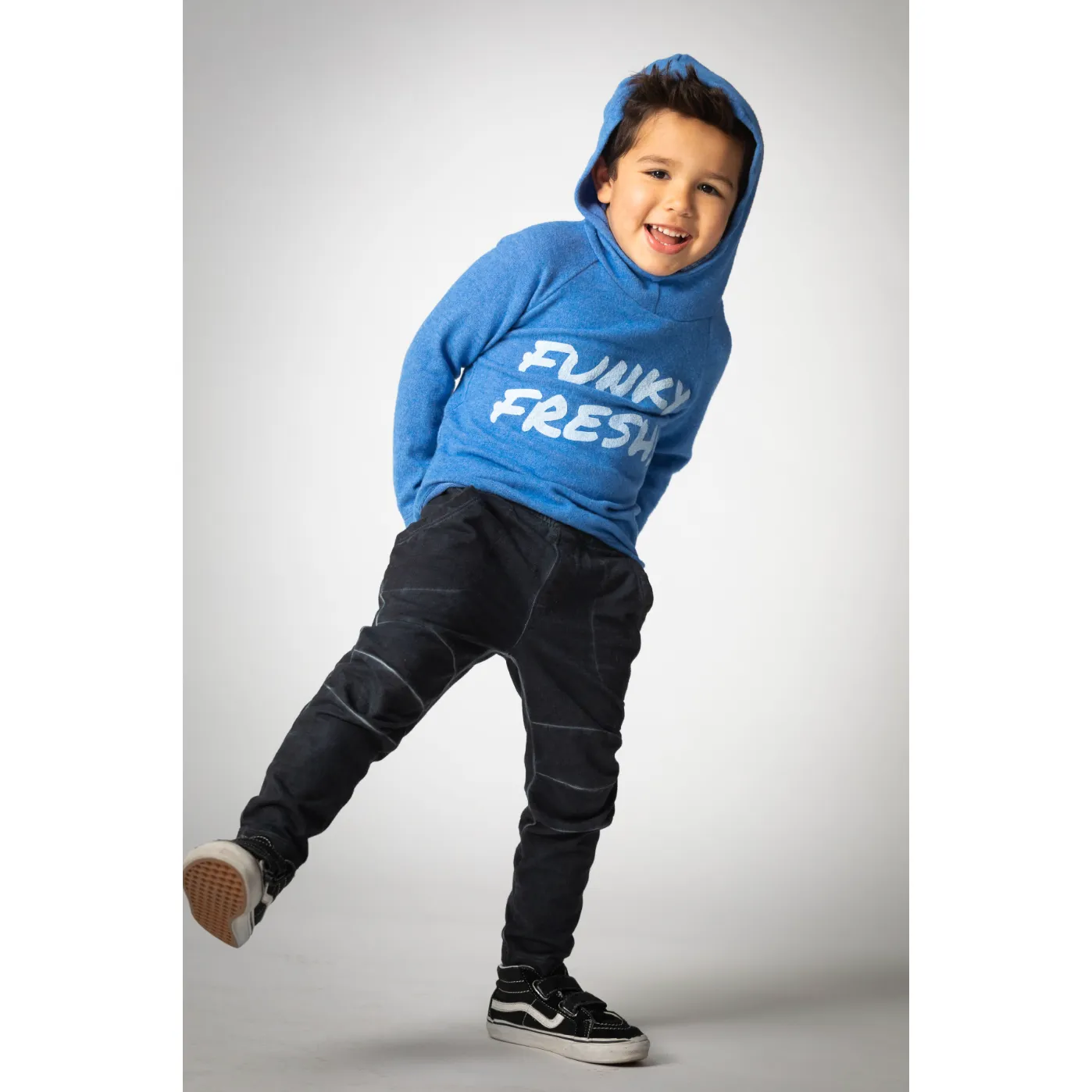 Oscar | Funky Hoodie | Amp Blue