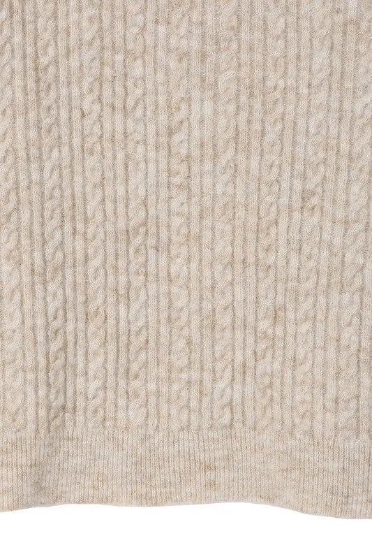 Oversize Cable Sweater
