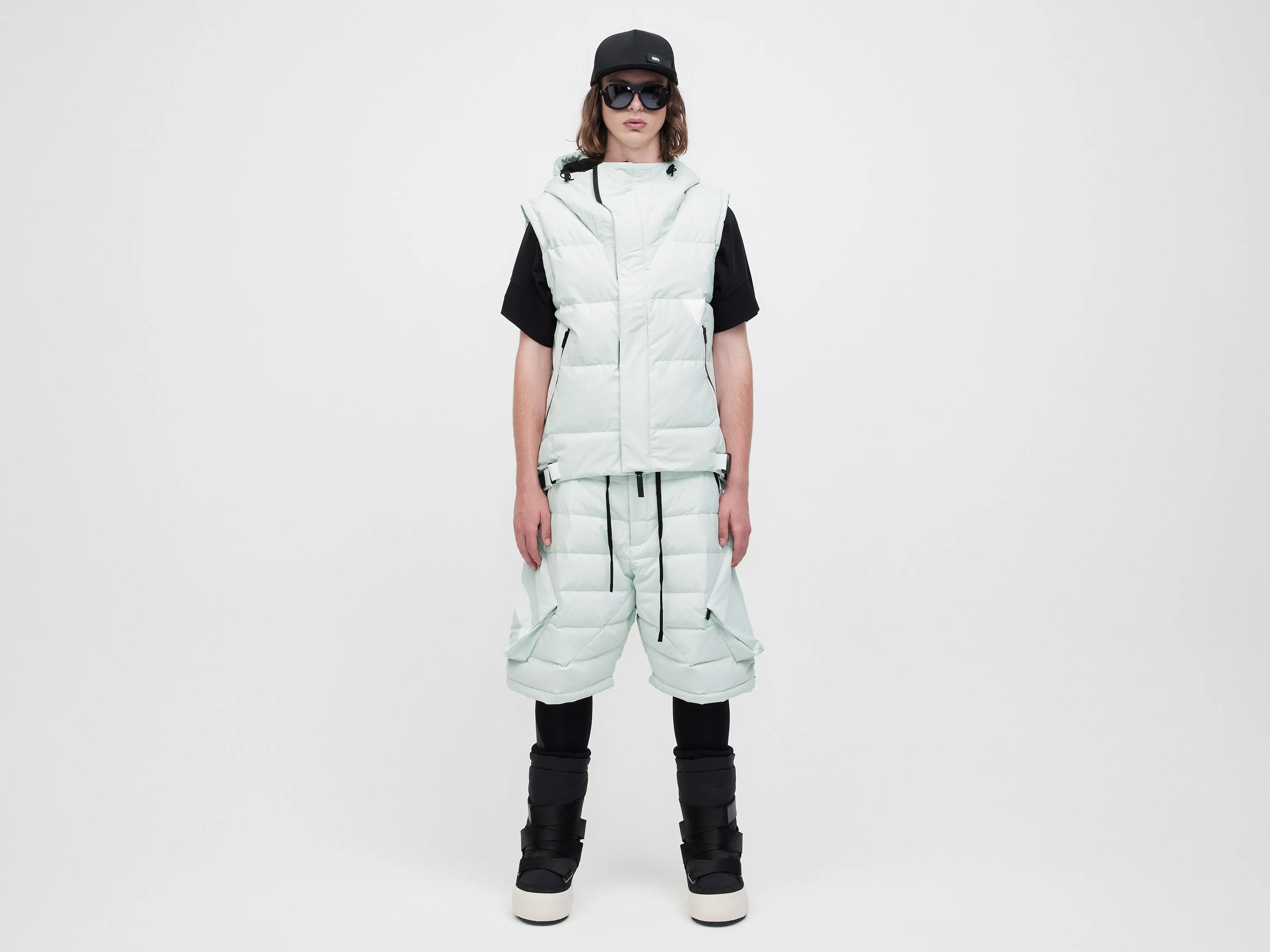 Parallax Down Vest - Matcha