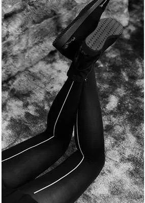 PAULA RYAN Back Stripe Stocking