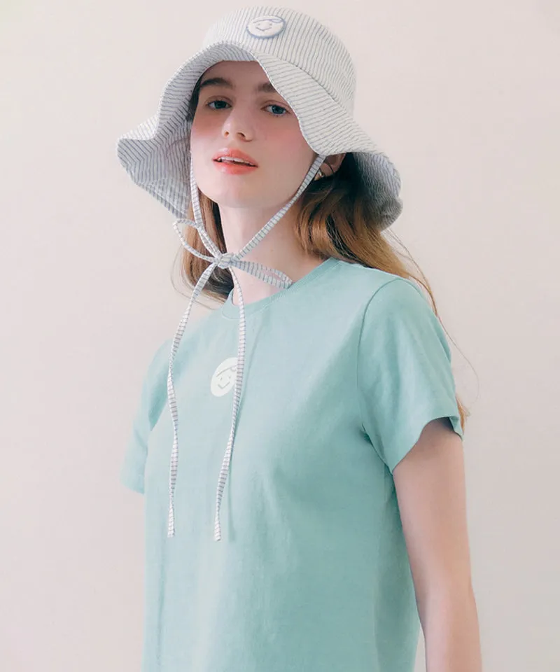PIV'VEE 100% T-Shirt - Mist Blue