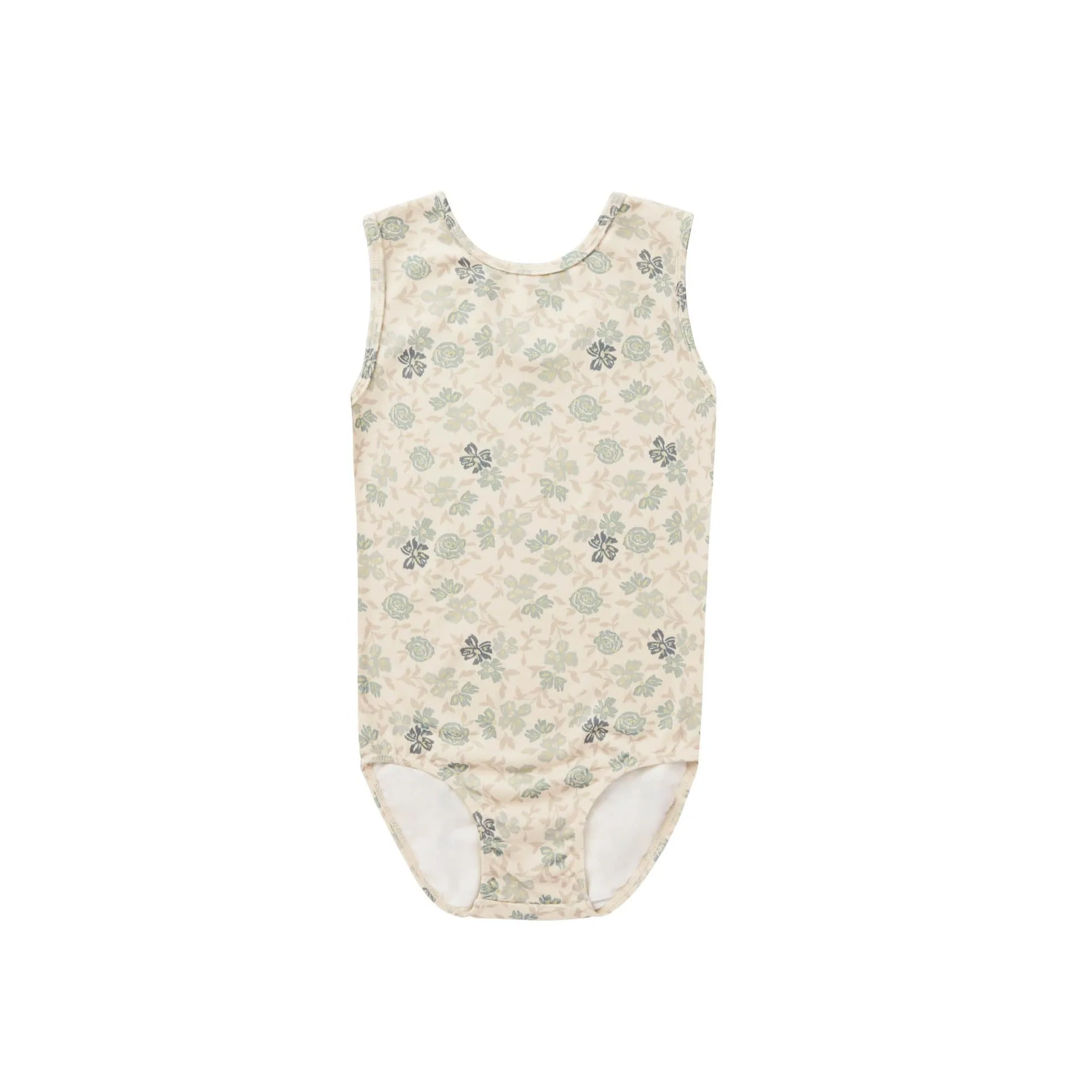 Play by Rylee & Cru Basic Leotard - Blue Floral