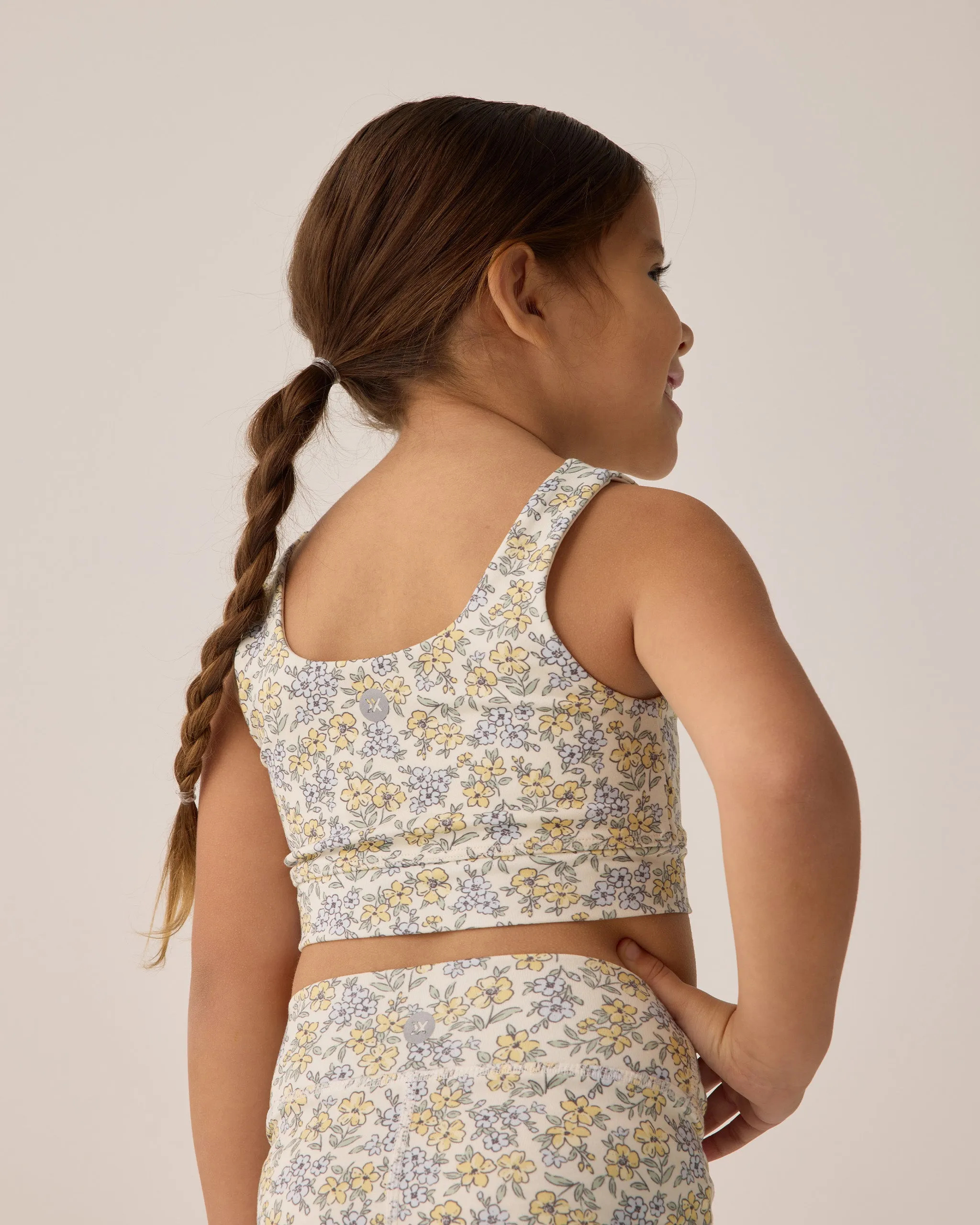 Play by Rylee & Cru Shortie Short - Bloom Ivory