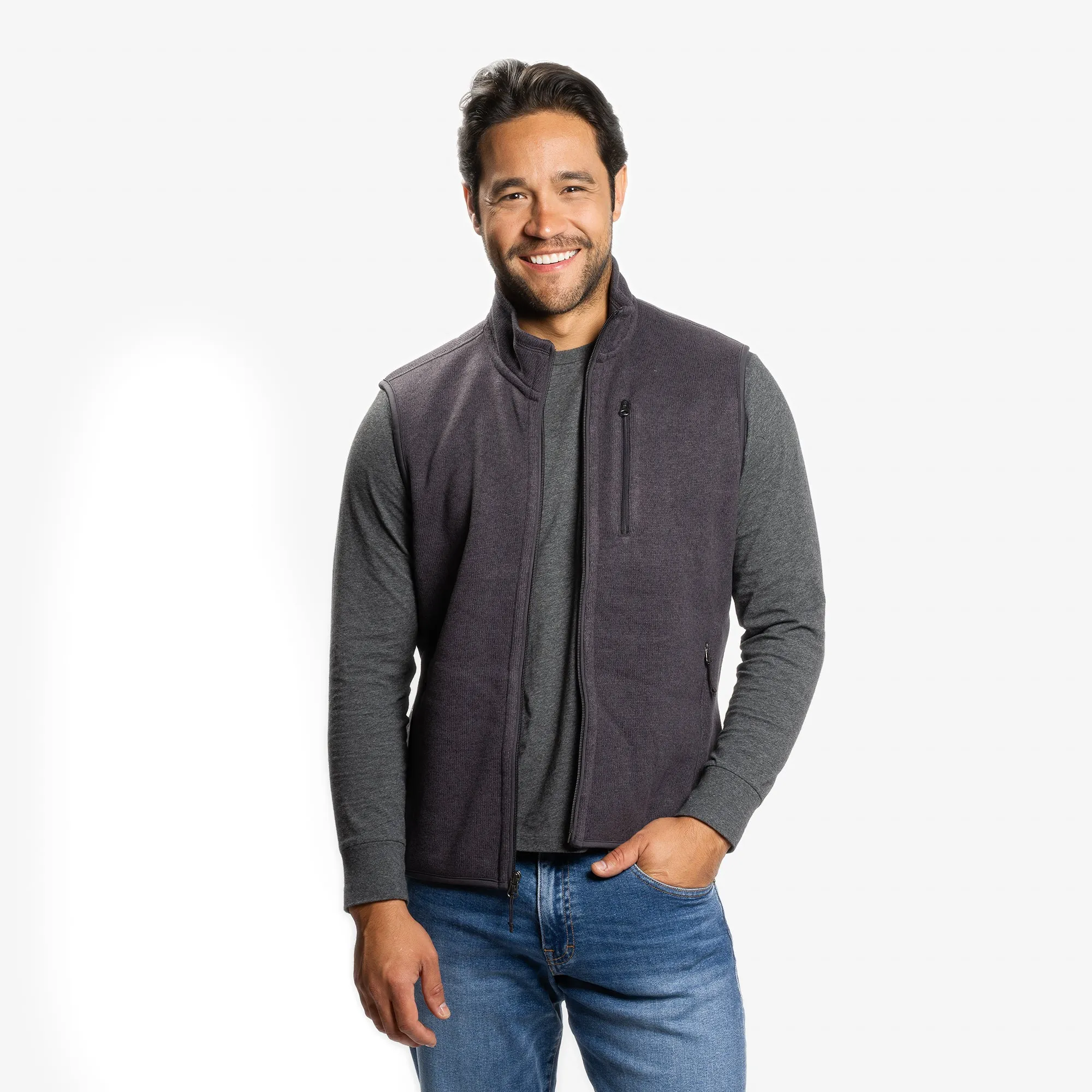 Polartec Fleece Vest - Black