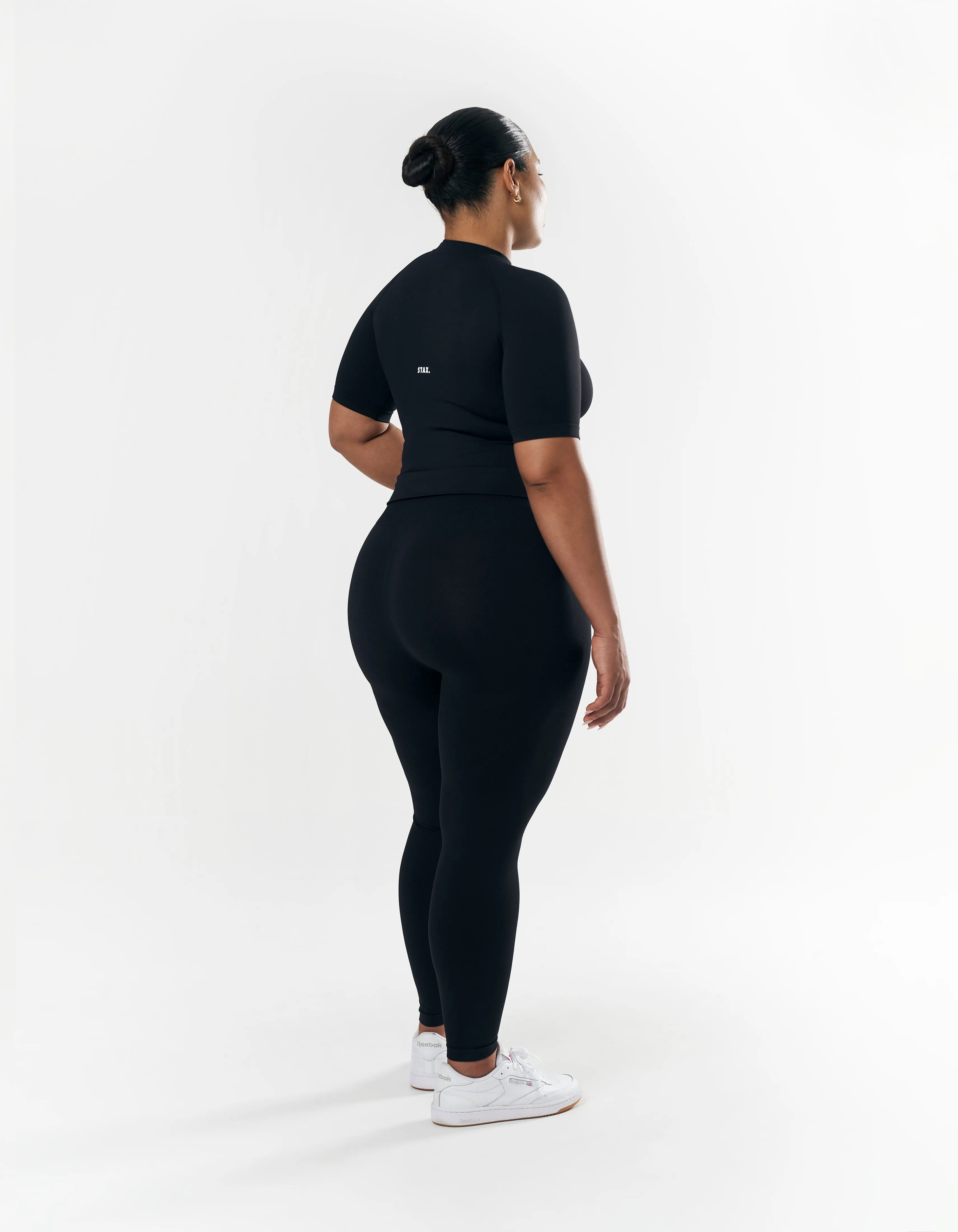 Premium Seamless High Neck Tee - Astro