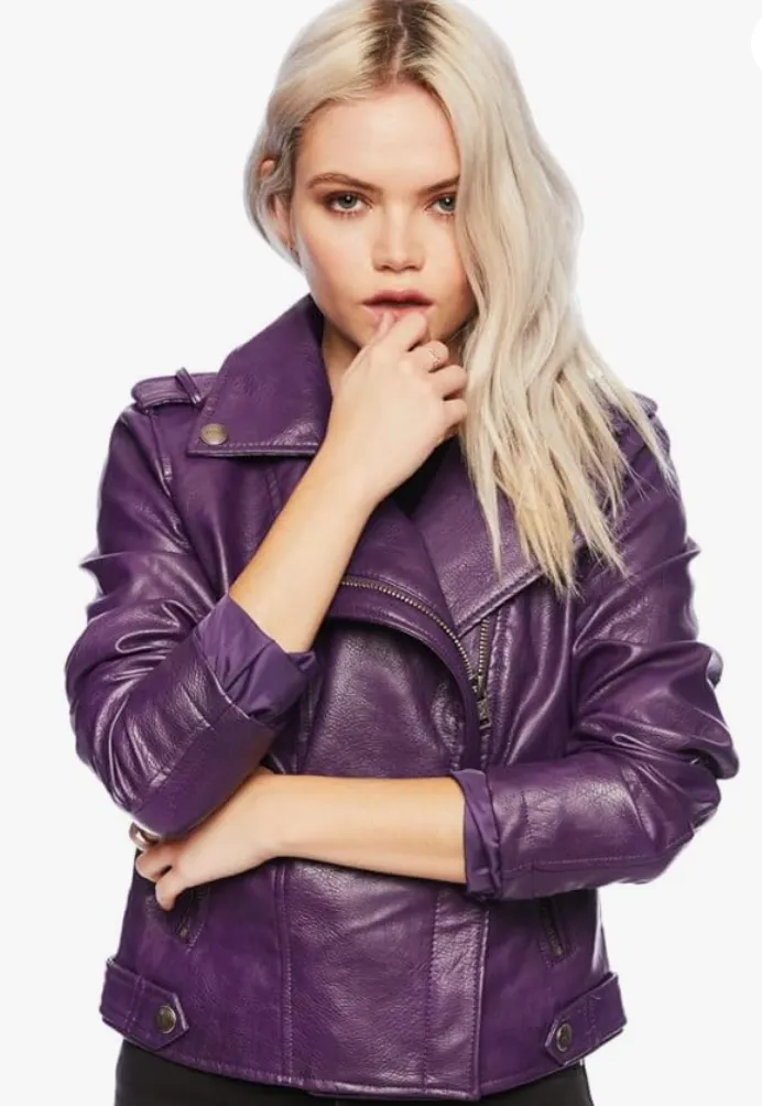 Pretty Attitude Faux Leather Jacket