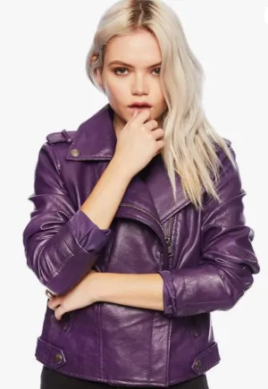 Pretty Attitude Faux Leather Jacket