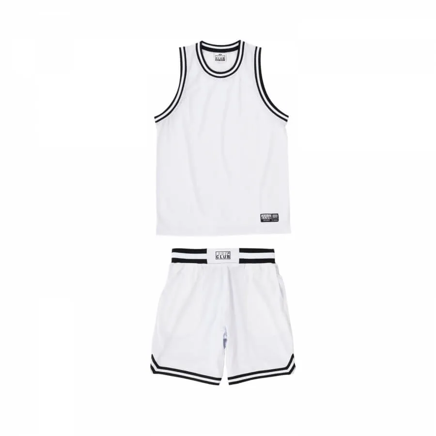 Pro Club  Classic Basketball Shorts - White/Black