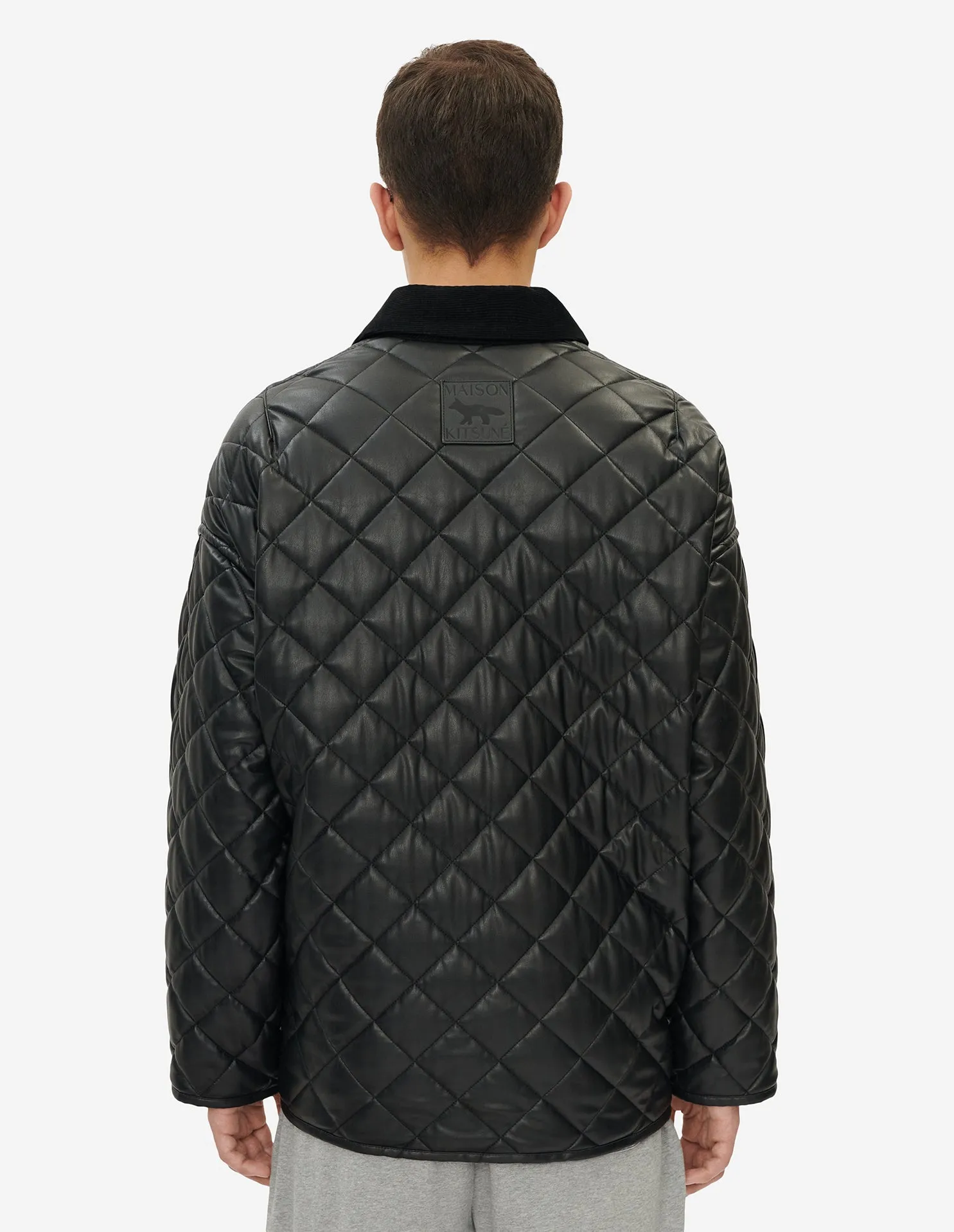 QUILTED JACKET BLACK
