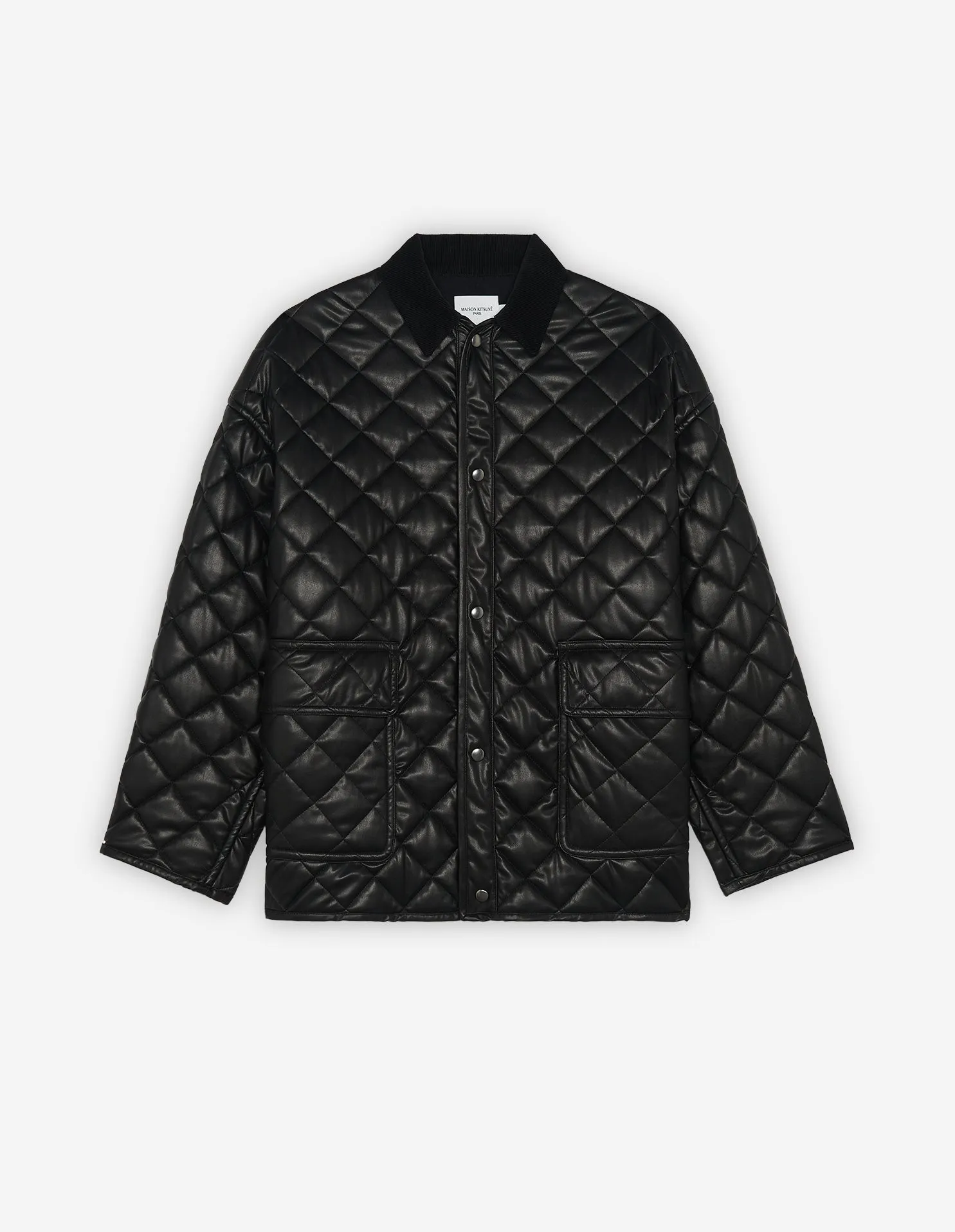 QUILTED JACKET BLACK