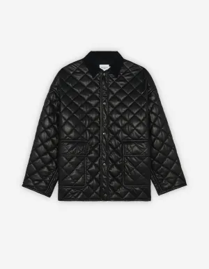 QUILTED JACKET BLACK