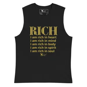 RICH BY XCLUSIF POETIX Unisex Muscle Shirt