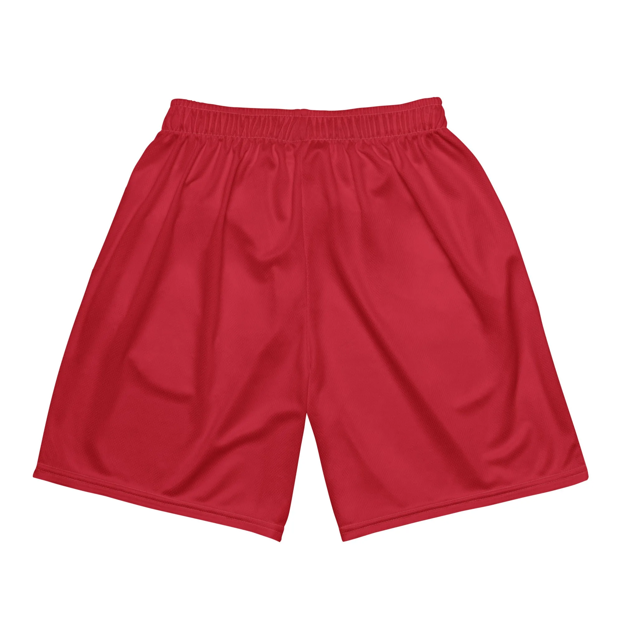 ROYALTY BY XCLUSIF POETIX RED Unisex mesh shorts