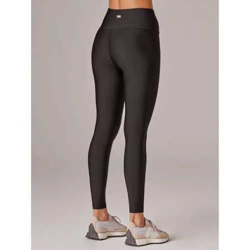 Running Bare Womens Camelflage Full Length Tight Black