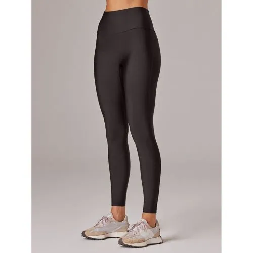 Running Bare Womens Camelflage Full Length Tight Black