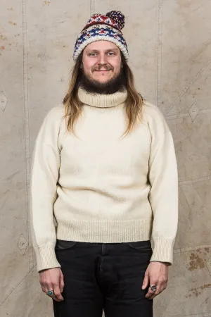 Second Hand Nigel Cabourn Rollneck Submariner Wool Sweater EU 52