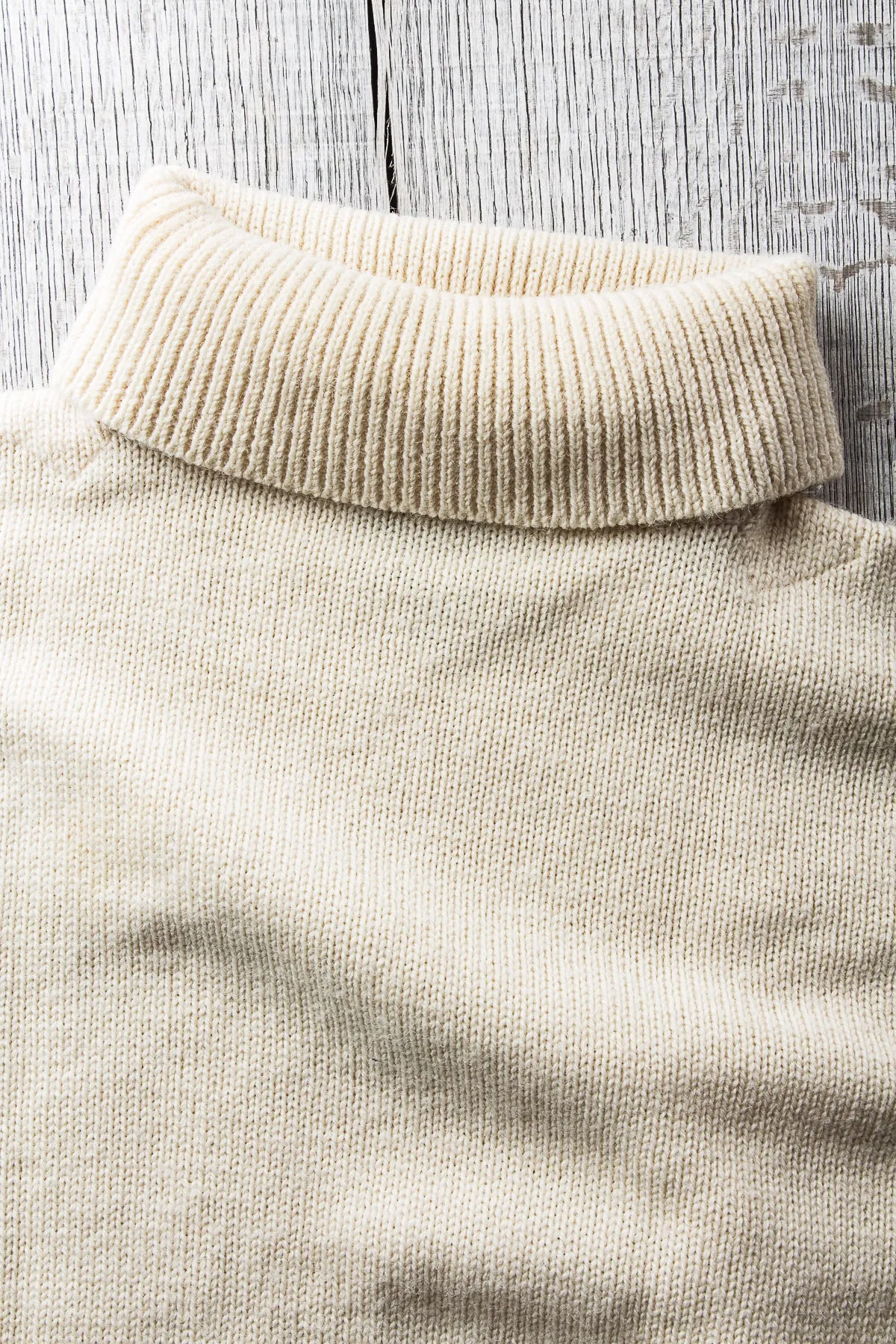Second Hand Nigel Cabourn Rollneck Submariner Wool Sweater EU 52