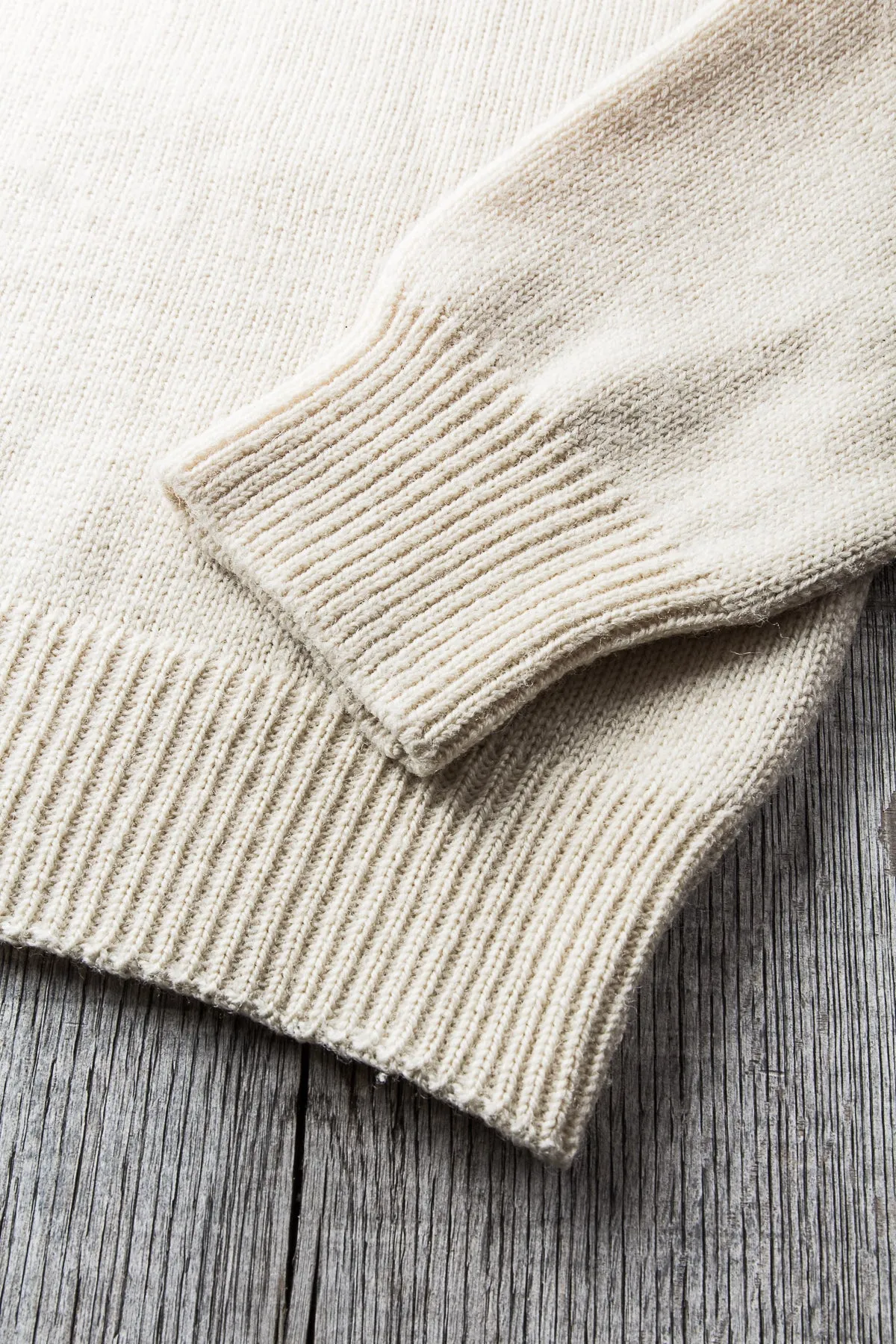 Second Hand Nigel Cabourn Rollneck Submariner Wool Sweater EU 52