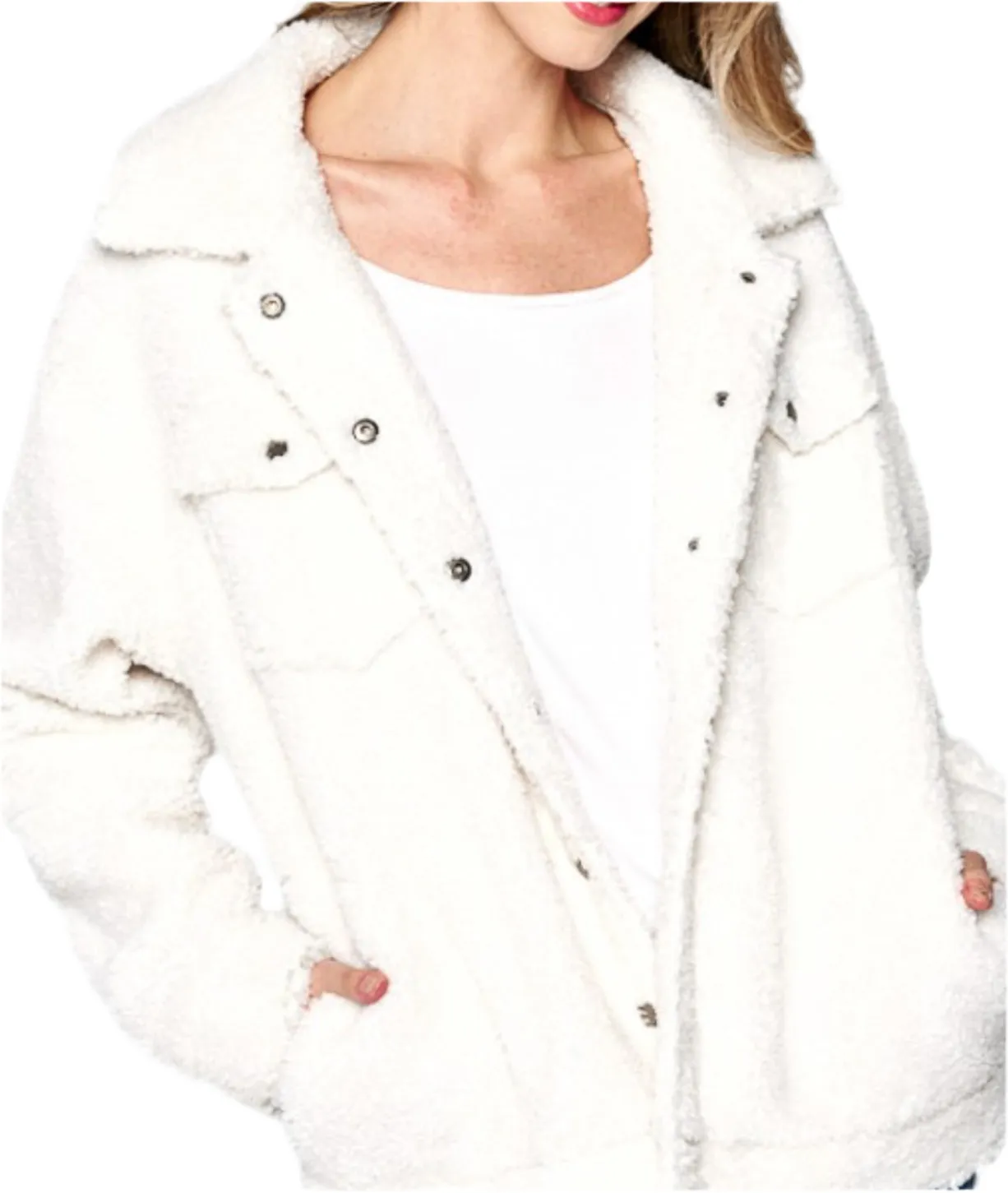 Selena Sherpa Fleece Jacket