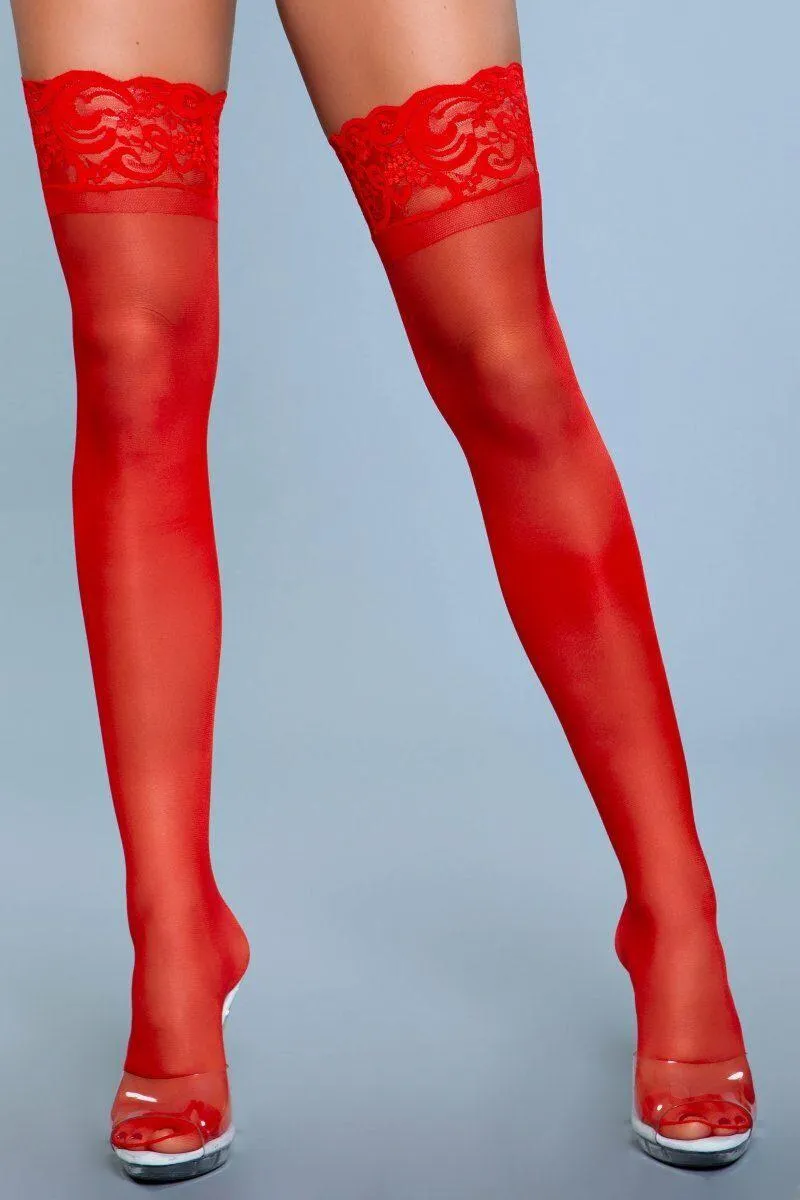 Sheer Stay Up Thigh Highs