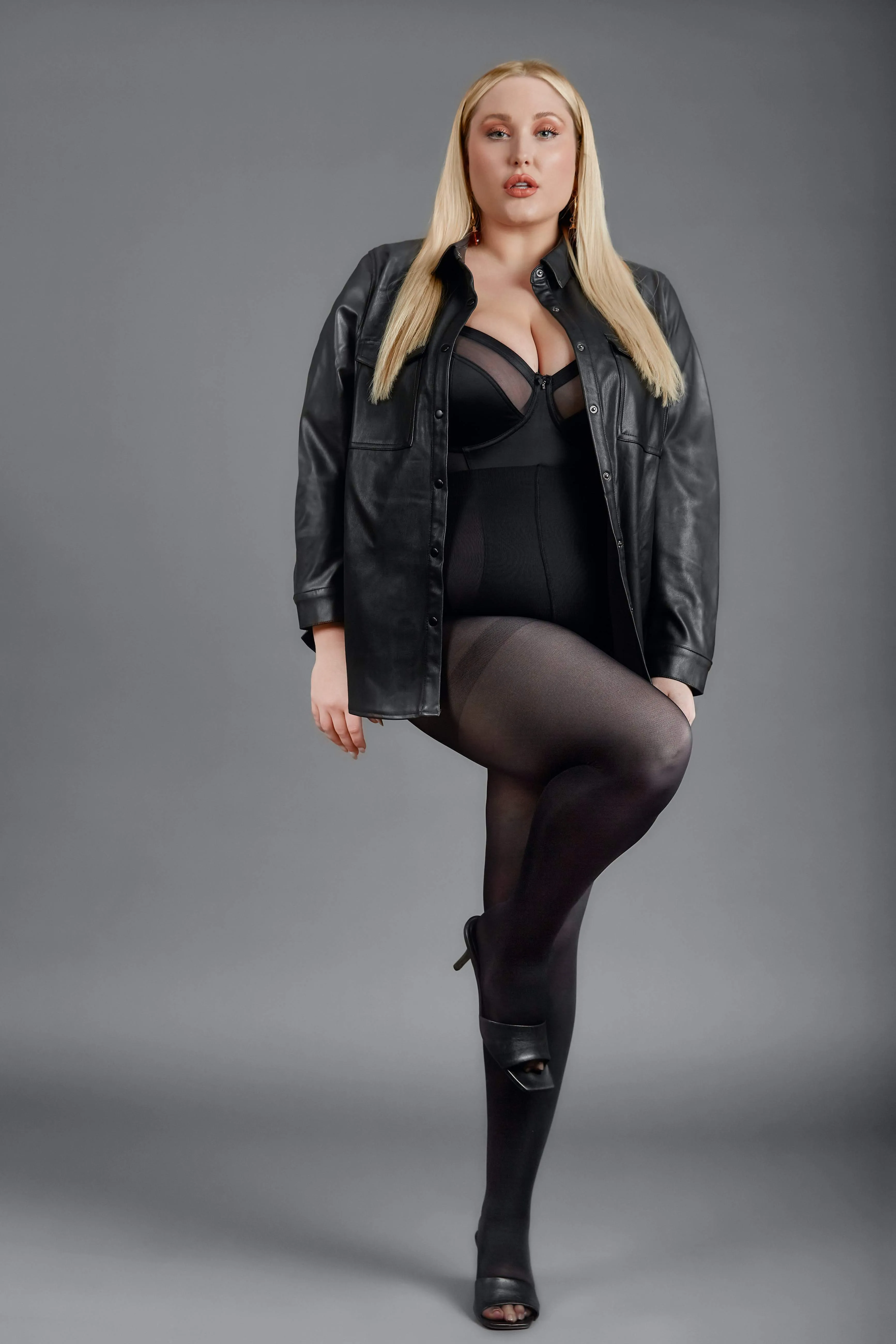 Sheer Tights 30 Denier, AKA Pantyhose, Black - ELLE