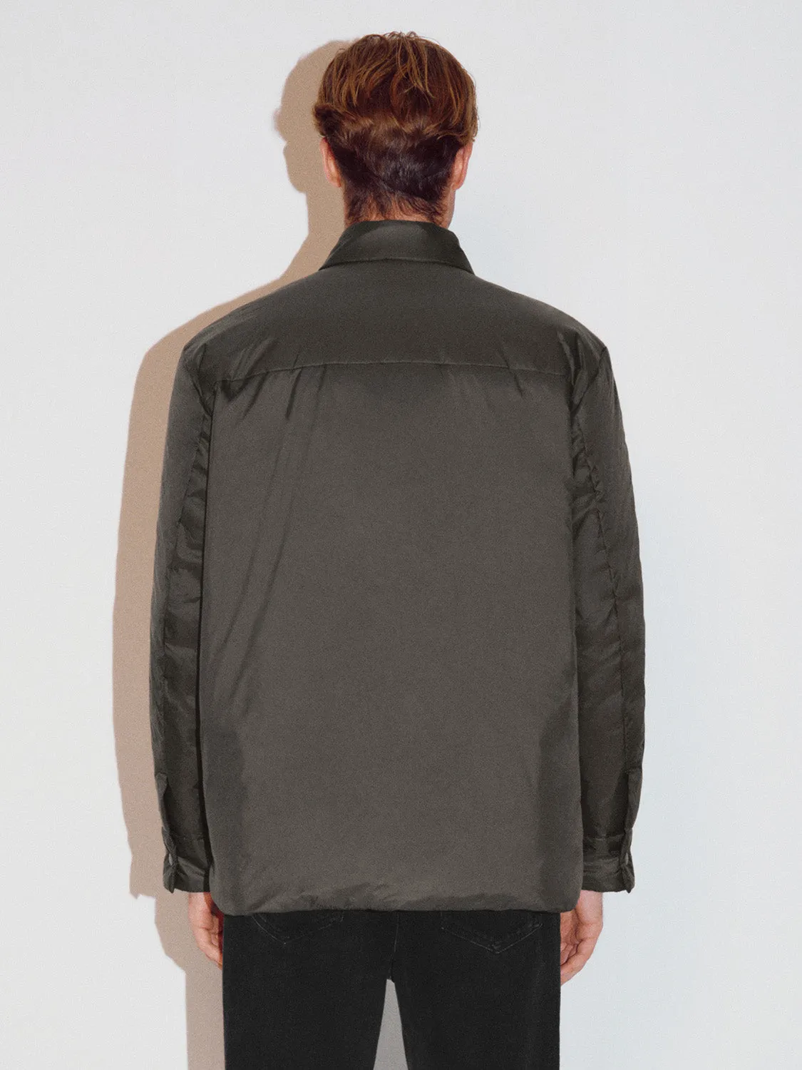 Shirt Collar Down Outerwear