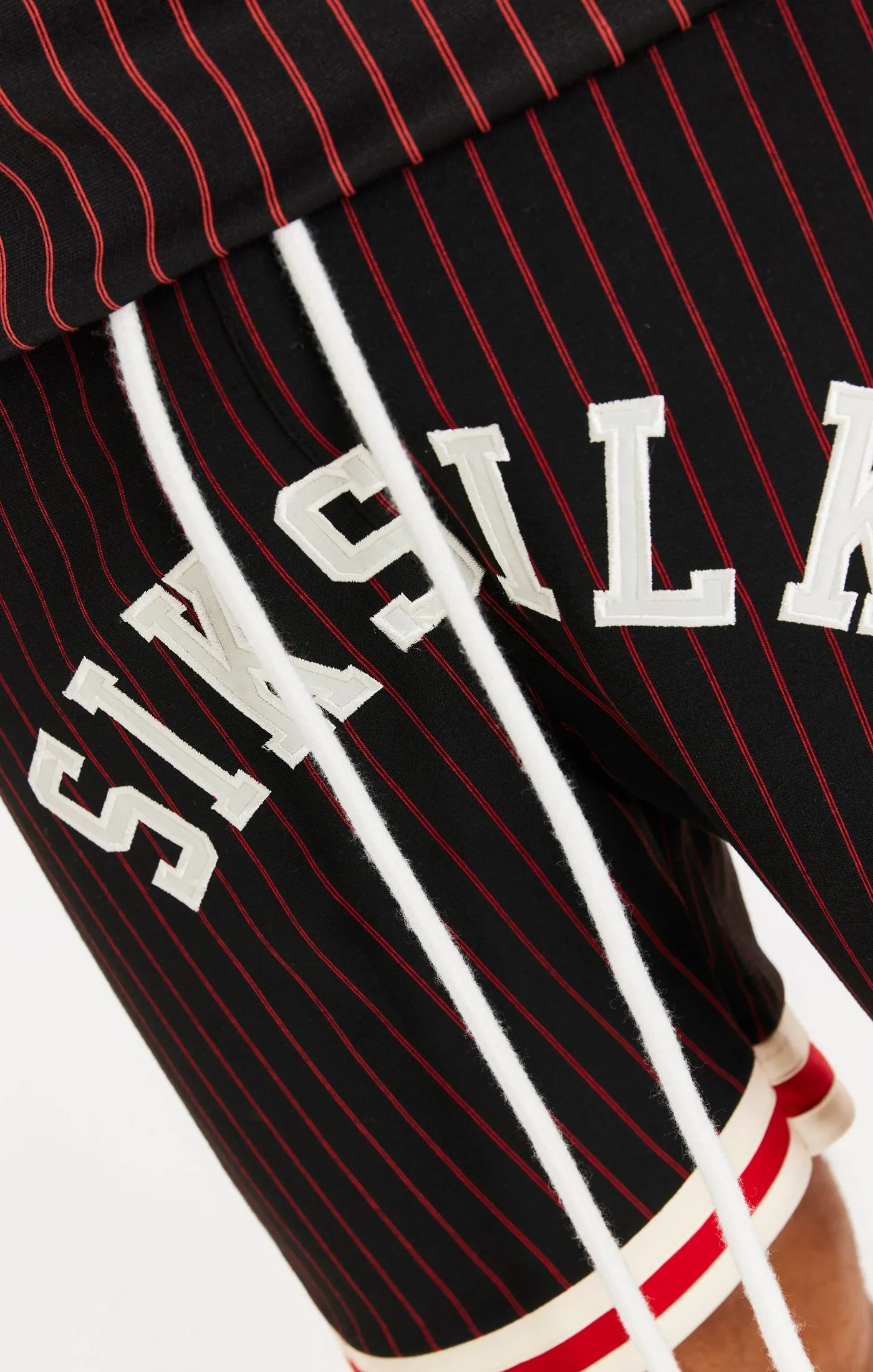 Sik Silk Ss-20236 Retro Basketball Shorts Black