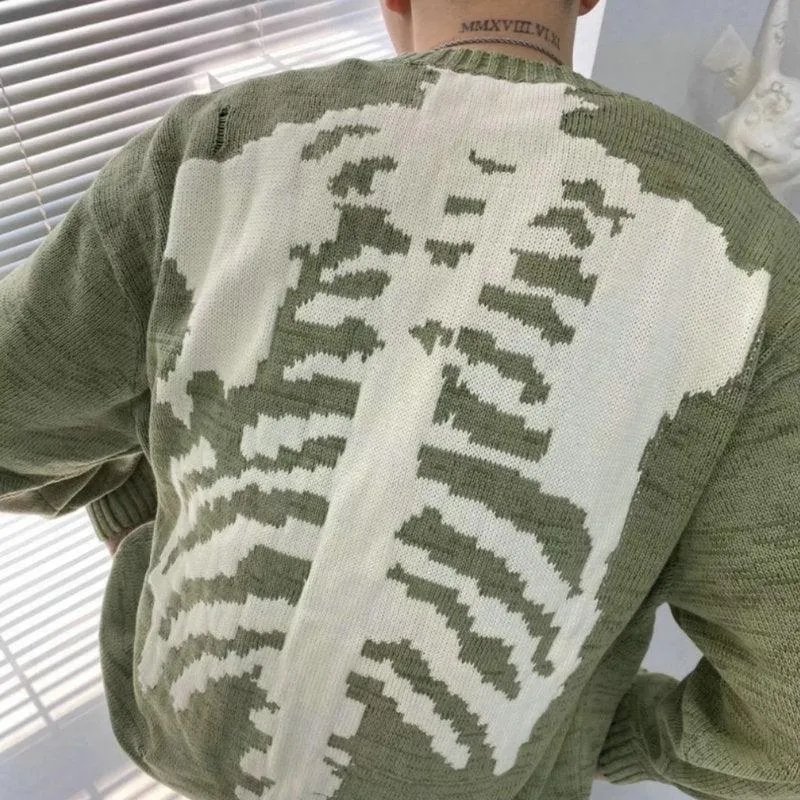 Skeleton Bone Sweater