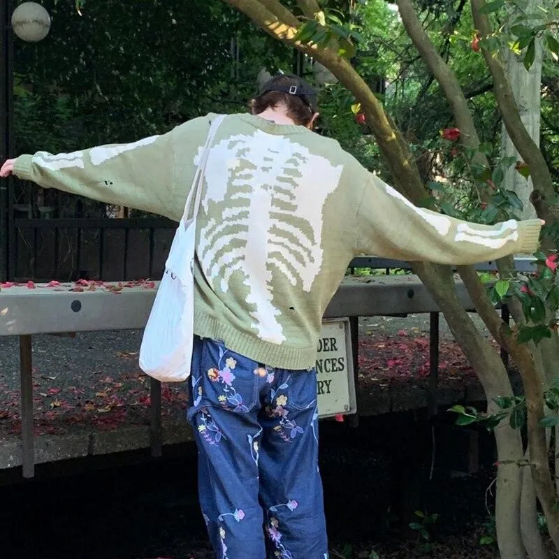 Skeleton Bone Sweater