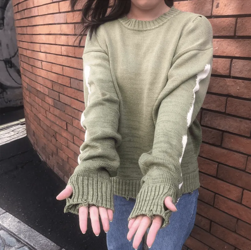 Skeleton Bone Sweater