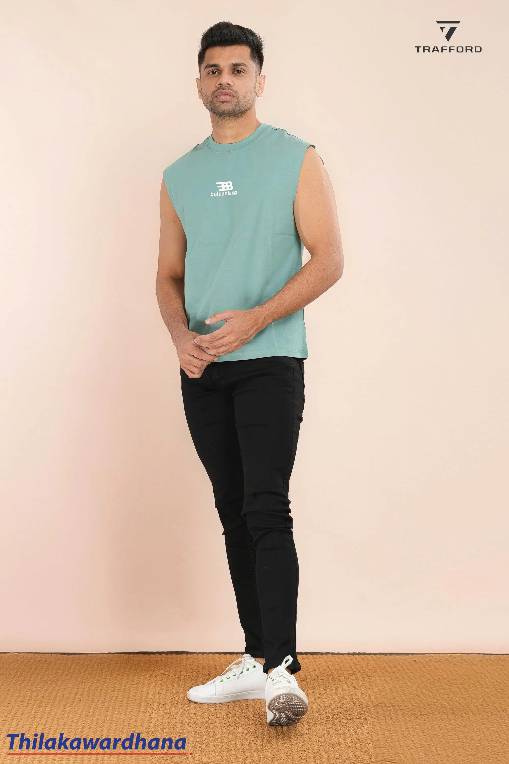 Sleeveless Muscle Tank Top