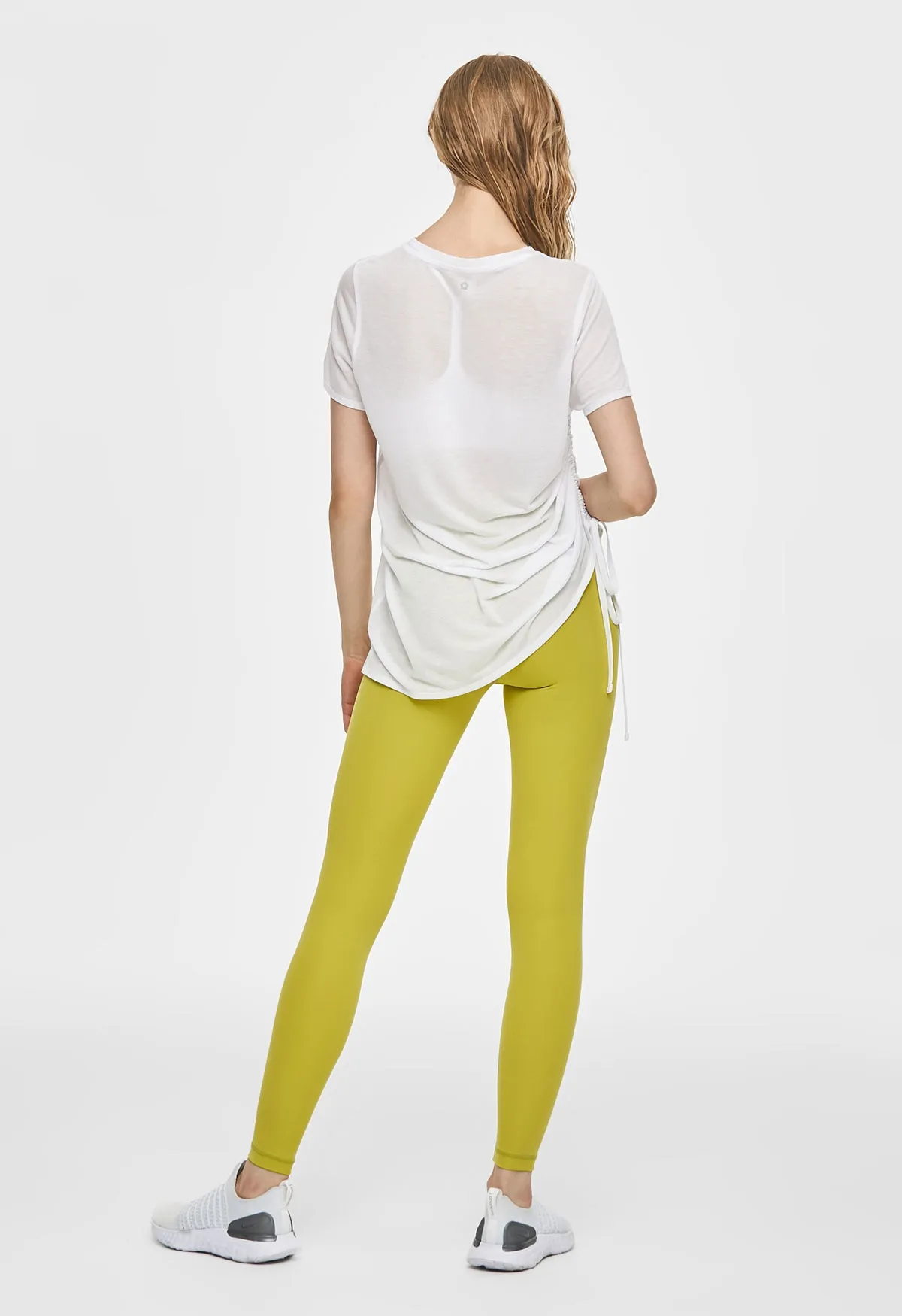 Soften Flow Shirring Short Sleeve