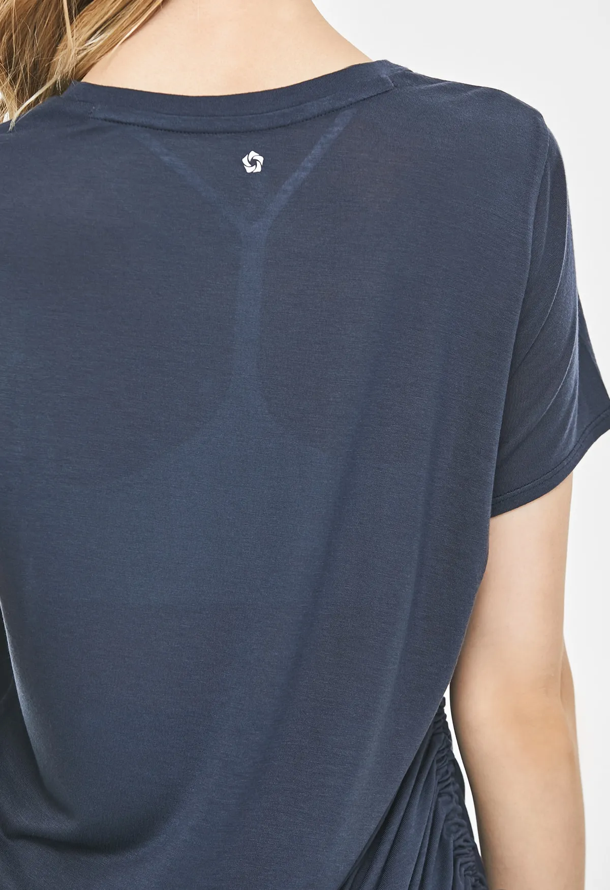 Soften Flow Shirring Short Sleeve