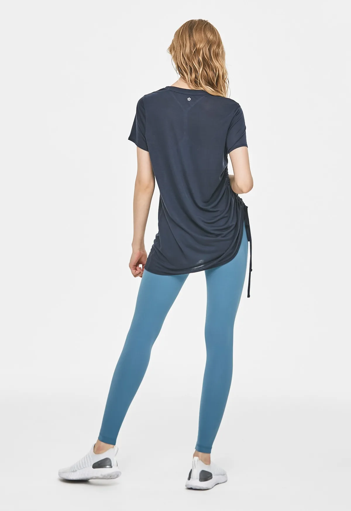 Soften Flow Shirring Short Sleeve