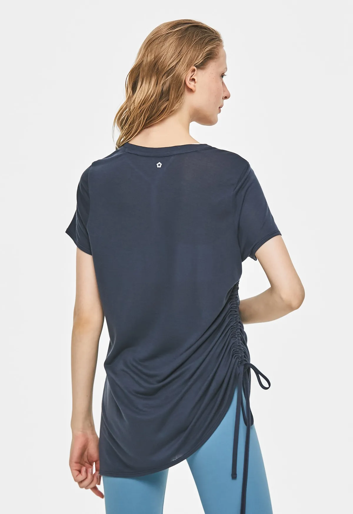 Soften Flow Shirring Short Sleeve